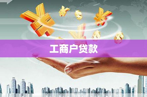 横县工商户贷款