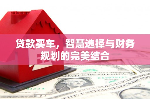 横县贷款买车，智慧选择与财务规划的完美结合