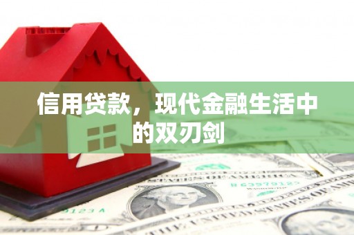 横县信用贷款，现代金融生活中的双刃剑