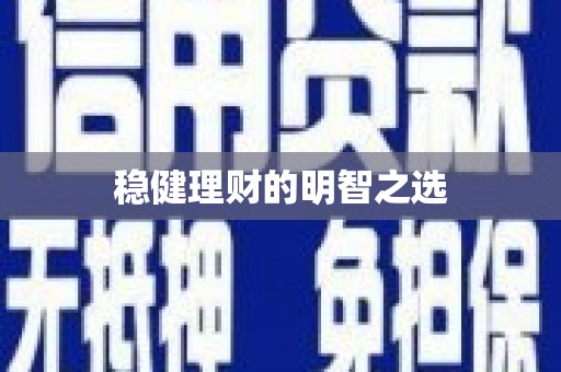 横县稳健理财的明智之选