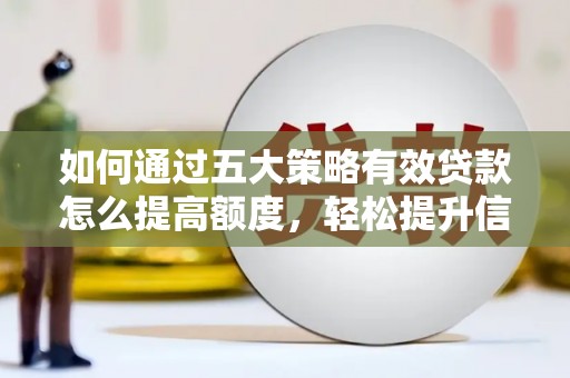 横县如何通过五大策略有效贷款怎么提高额度，轻松提升信用价值