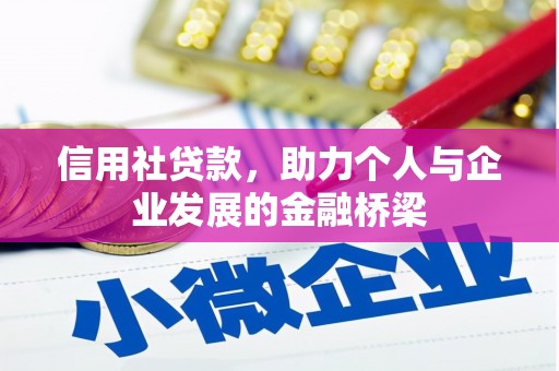 横县信用社贷款，助力个人与企业发展的金融桥梁