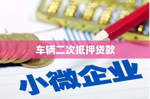 横县车辆二次抵押贷款