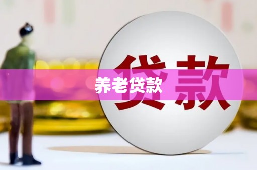 横县养老贷款