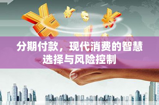 横县分期付款，现代消费的智慧选择与风险控制