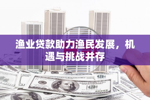 横县渔业贷款助力渔民发展，机遇与挑战并存