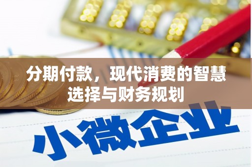 横县分期付款，现代消费的智慧选择与财务规划