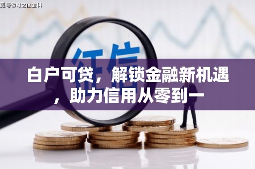 横县白户可贷，解锁金融新机遇，助力信用从零到一