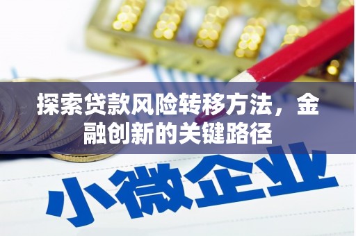 横县探索贷款风险转移方法，金融创新的关键路径