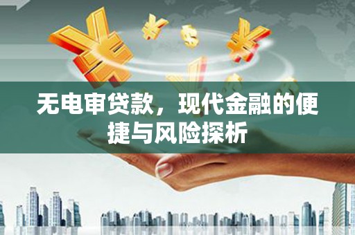横县无电审贷款，现代金融的便捷与风险探析