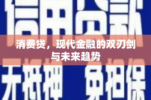 横县消费贷，现代金融的双刃剑与未来趋势