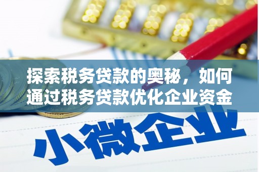 横县探索税务贷款的奥秘，如何通过税务贷款优化企业资金流
