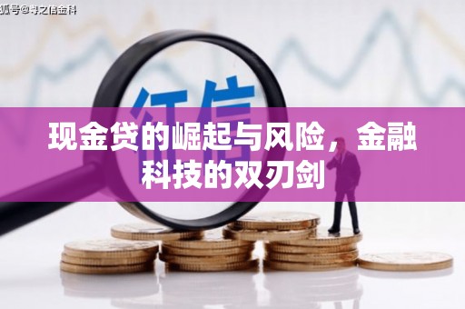 横县现金贷的崛起与风险，金融科技的双刃剑
