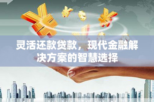 横县灵活还款贷款，现代金融解决方案的智慧选择