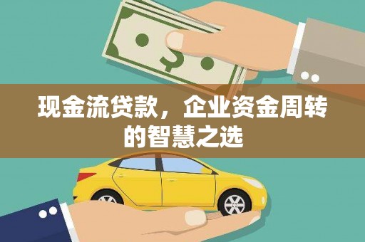 横县现金流贷款，企业资金周转的智慧之选
