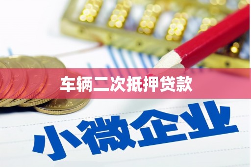 横县车辆二次抵押贷款