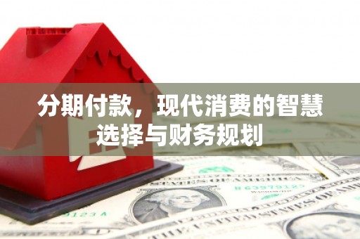 横县分期付款，现代消费的智慧选择与财务规划