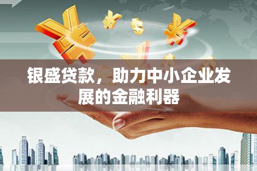 横县银盛贷款，助力中小企业发展的金融利器