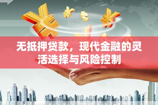 横县无抵押贷款，现代金融的灵活选择与风险控制
