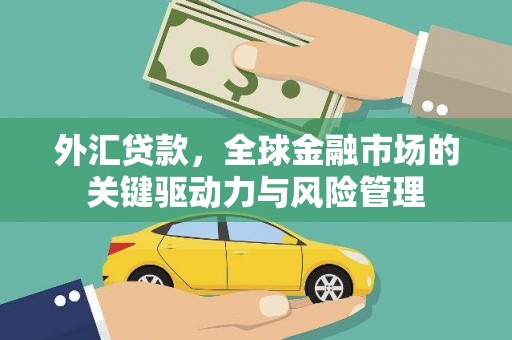 横县外汇贷款，全球金融市场的关键驱动力与风险管理
