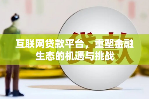 横县互联网贷款平台，重塑金融生态的机遇与挑战