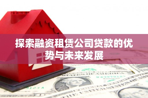 横县探索融资租赁公司贷款的优势与未来发展