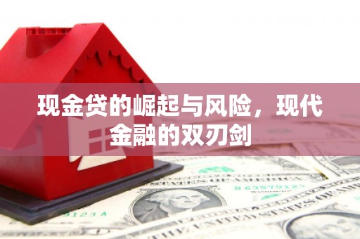 横县现金贷的崛起与风险，现代金融的双刃剑