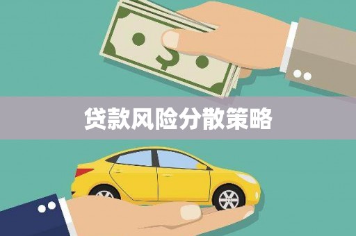 横县贷款风险分散策略