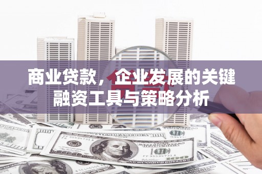 横县商业贷款，企业发展的关键融资工具与策略分析