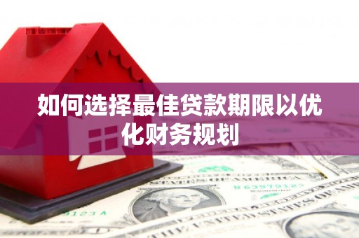 横县如何选择最佳贷款期限以优化财务规划