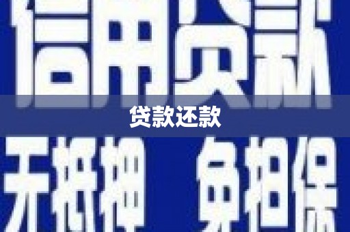 横县贷款还款