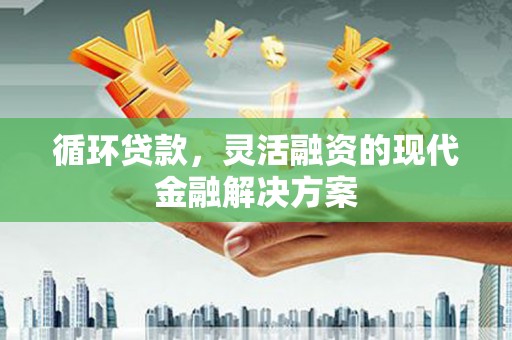 横县循环贷款，灵活融资的现代金融解决方案