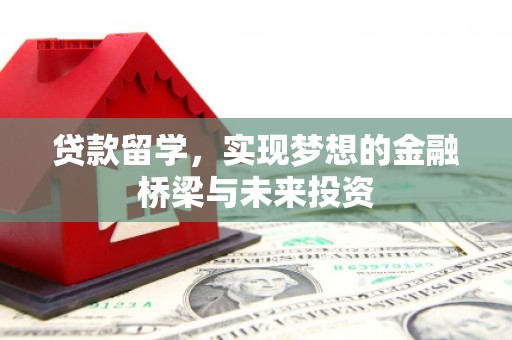 横县贷款留学，实现梦想的金融桥梁与未来投资