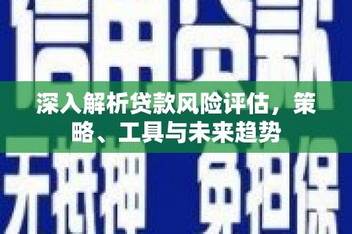 横县深入解析贷款风险评估，策略、工具与未来趋势