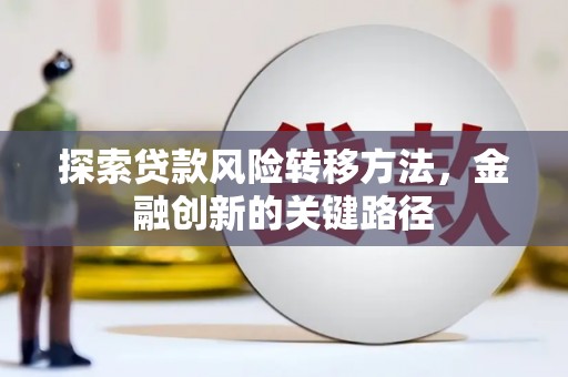 横县探索贷款风险转移方法，金融创新的关键路径