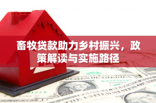 横县畜牧贷款助力乡村振兴，政策解读与实施路径