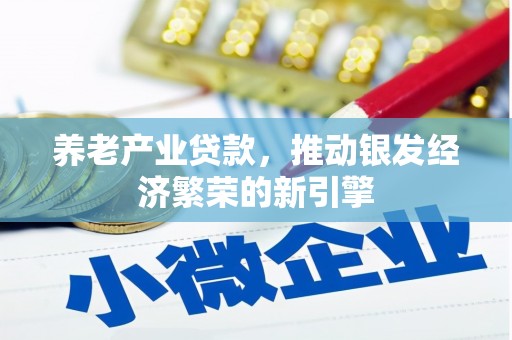横县养老产业贷款，推动银发经济繁荣的新引擎