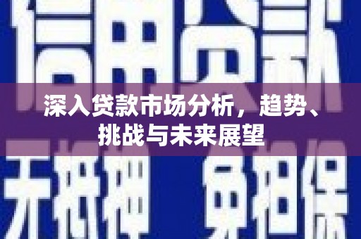 横县深入贷款市场分析，趋势、挑战与未来展望