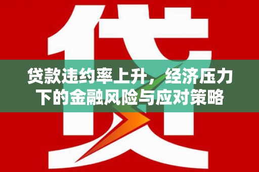 横县贷款违约率上升，经济压力下的金融风险与应对策略