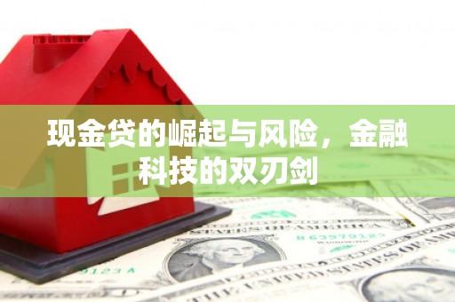 横县现金贷的崛起与风险，金融科技的双刃剑