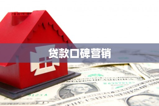 横县贷款口碑营销