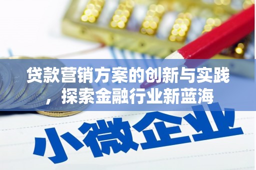 横县贷款营销方案的创新与实践，探索金融行业新蓝海