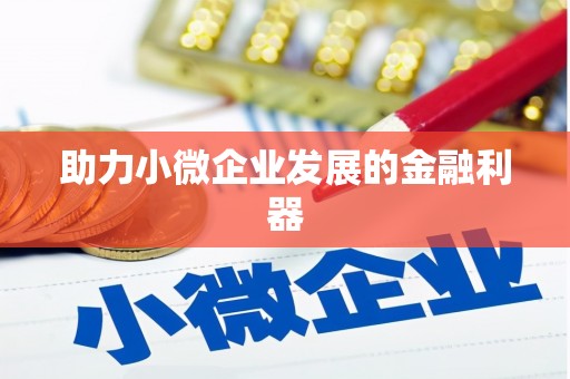 横县助力小微企业发展的金融利器