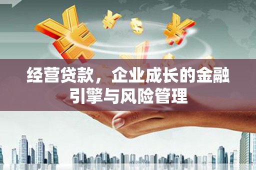 横县经营贷款，企业成长的金融引擎与风险管理