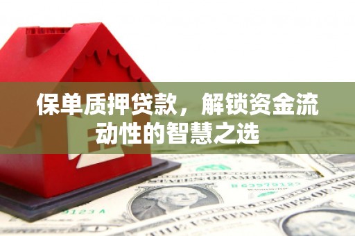 横县保单质押贷款，解锁资金流动性的智慧之选